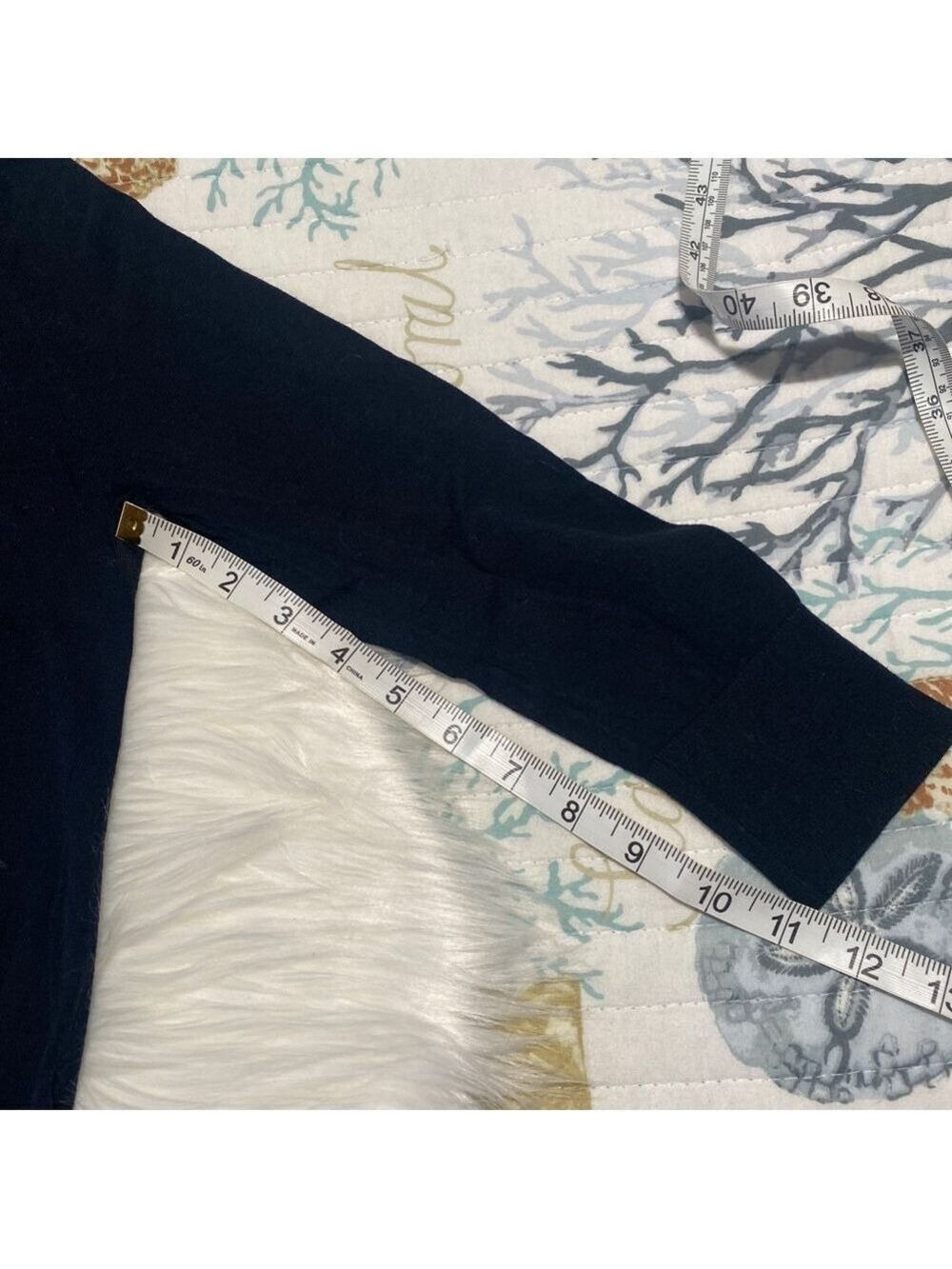 J.CREW woman’s Navy Cardigan Sweater S - Picture 3 of 5